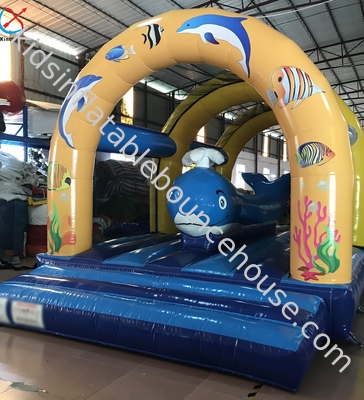 Commercial Inflatable OceanThemed Bouncy Castle Jumping Bounce House For Sale