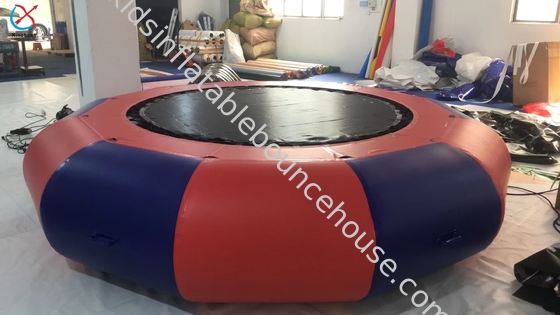 Supplier Inflatable Water Games Inflatable Water Floating TrampolineWith Pump