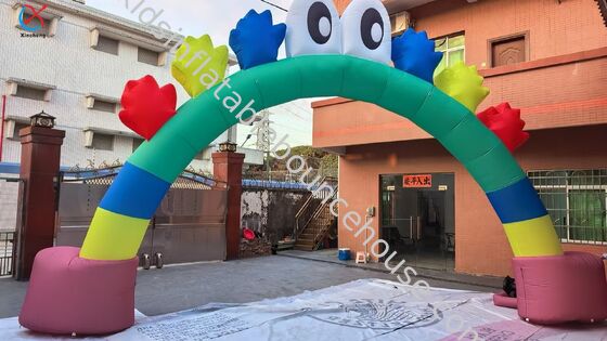 Commercial Custom Strong Pvc Coated Nylon Advertising Arch For Event
