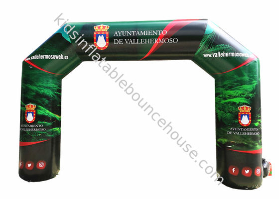 Factory 150Z Fabric Arch Inflatable Advertising Signs For Outdoor Activities