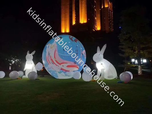 Customized Digital Printing Inflatable Lunar Model