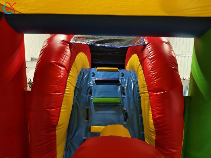 Commcercial Colorful Inflatable Combos Inflatable Bouncy House With ...